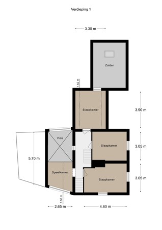 Floorplan - Oud Lemiers 37, 6295 AS Lemiers